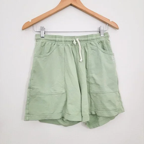 Big Bud Press Sweat Shorts in Light Green Small - Picture 1 of 7